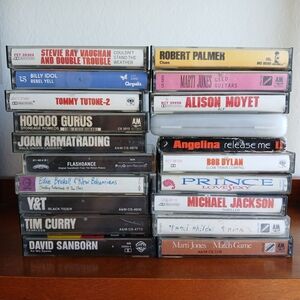 Set Of 20 Music Cassette Tapes C22